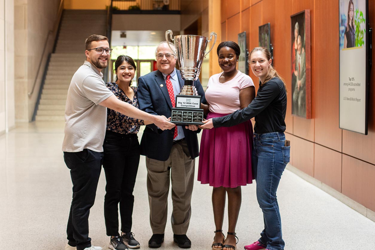 Big 12 Case Competition first place